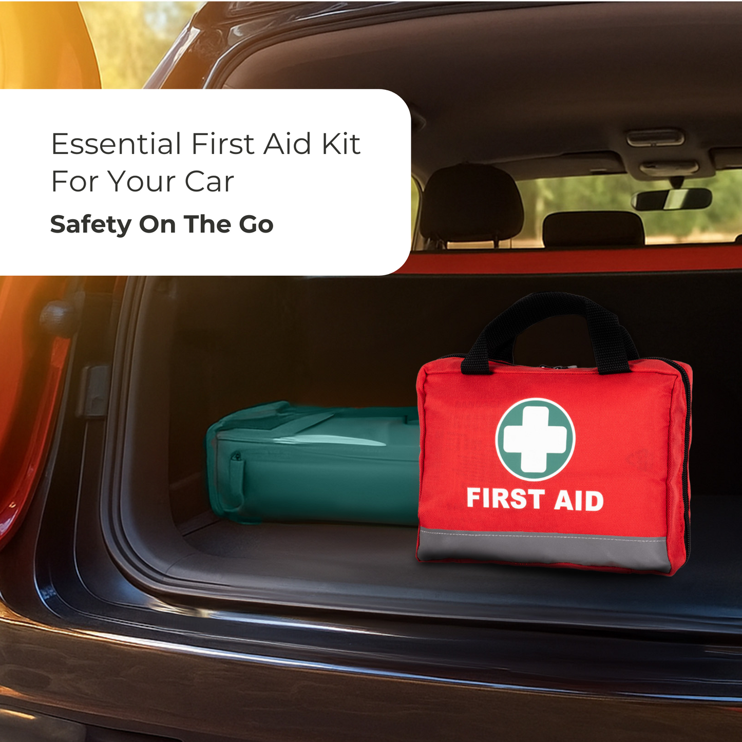 Straame 309-Piece First Aid Kit – Comprehensive Medical Emergency Set for Home, Travel, and Workplace – Compact and Portable First Aid Box