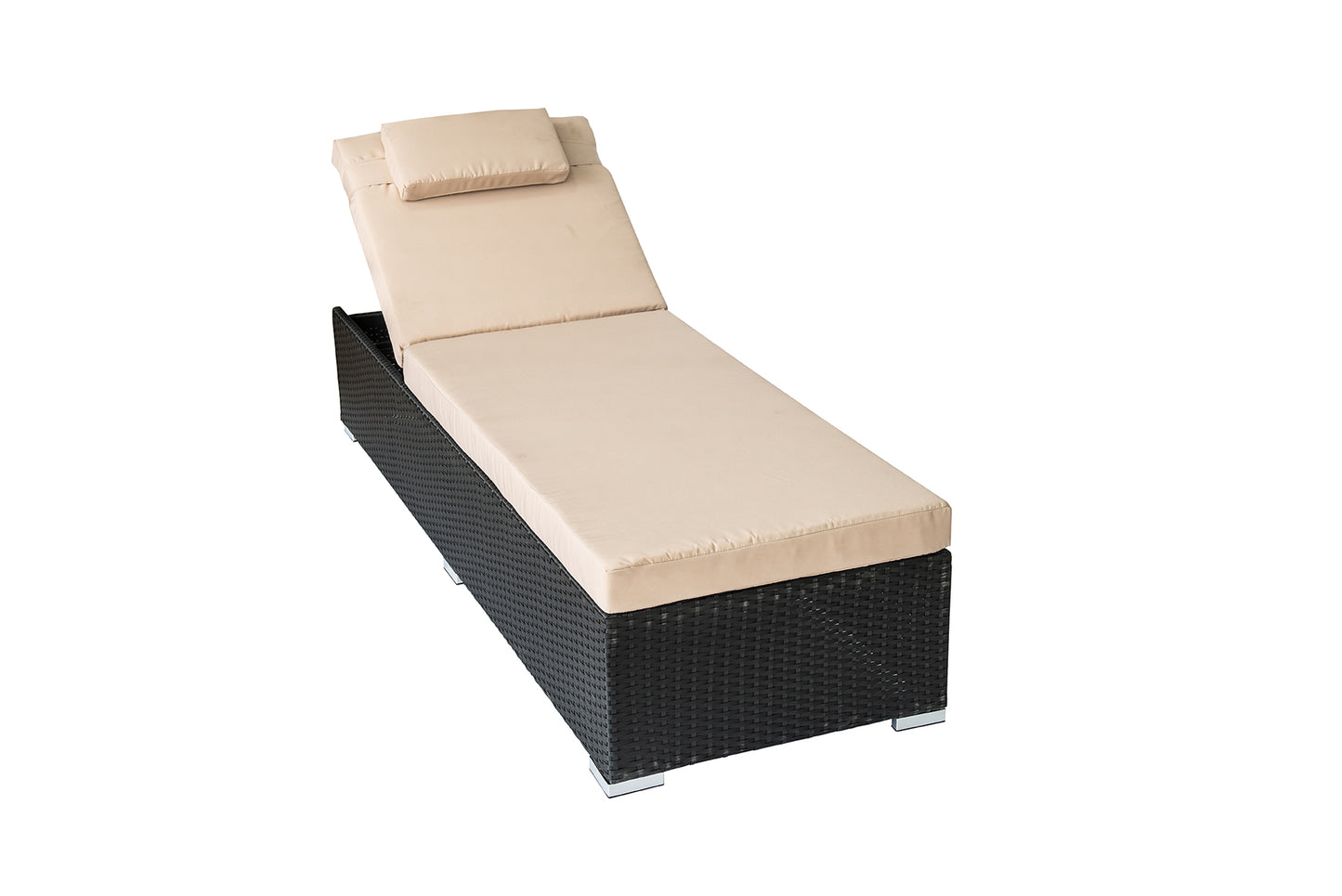 Straame Rattan Multi Position Sunbed
