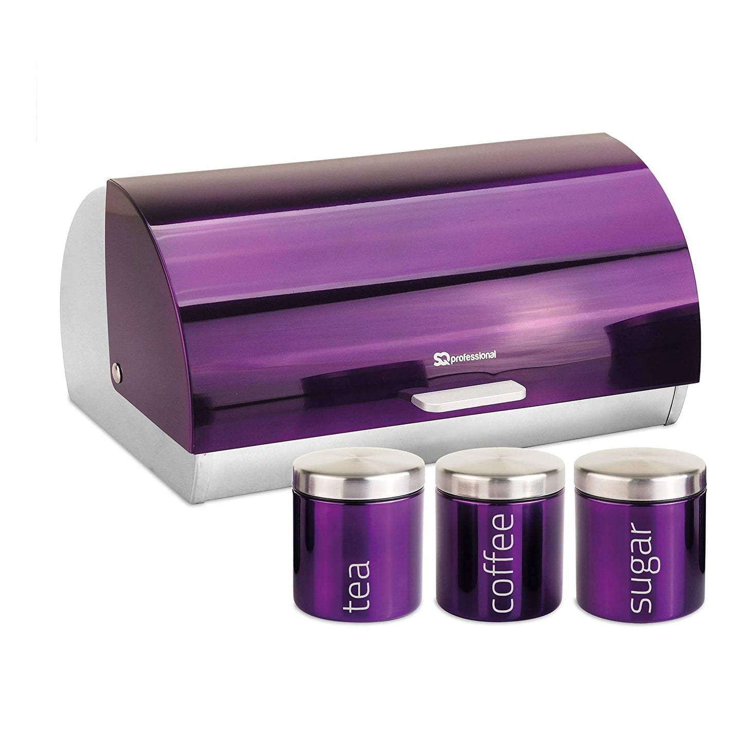 SQ Professional Gems Range - Breadbin & Canisters Set