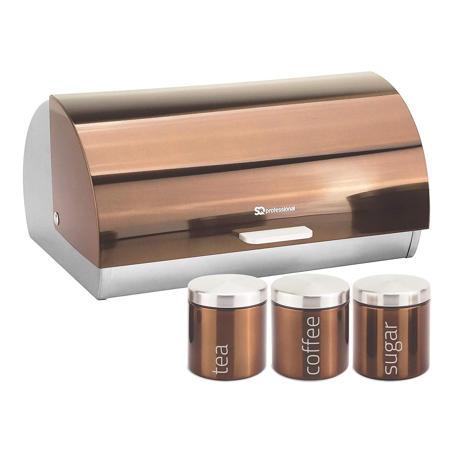 SQ Professional Gems Range - Breadbin & Canisters Set