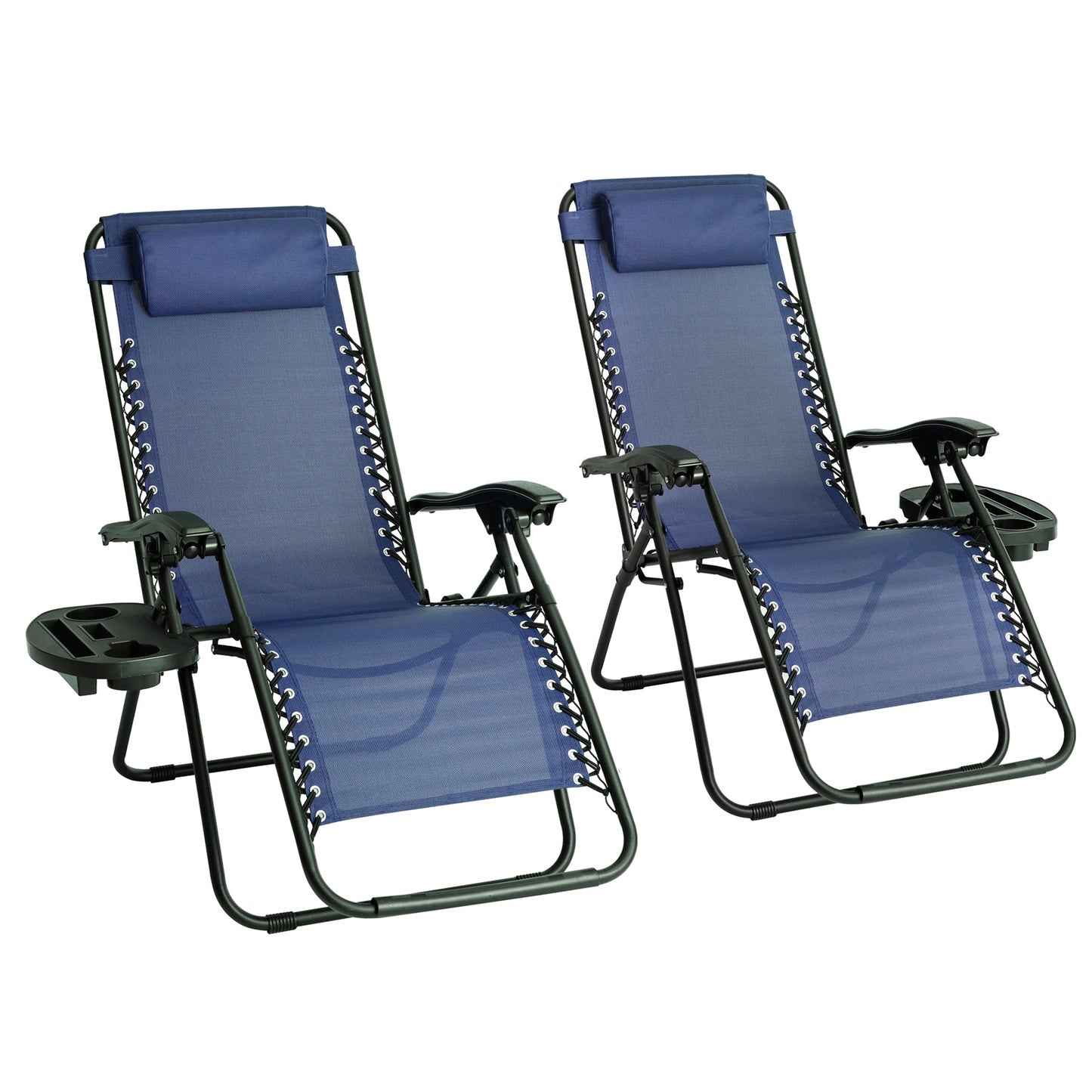Straame Zero Gravity Chair | Set of 2 | Heavy Duty Textoline
