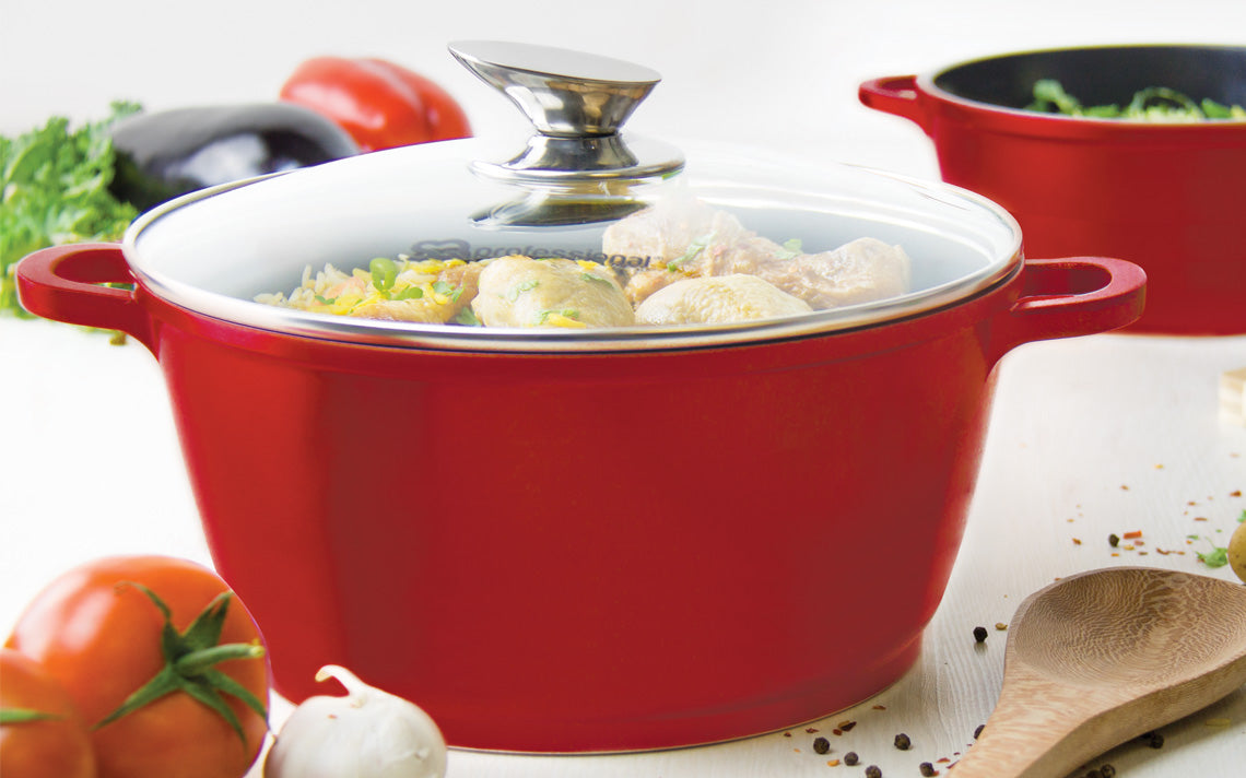 SQ Professional Nea Die-Cast 5pcs Stockpot Set