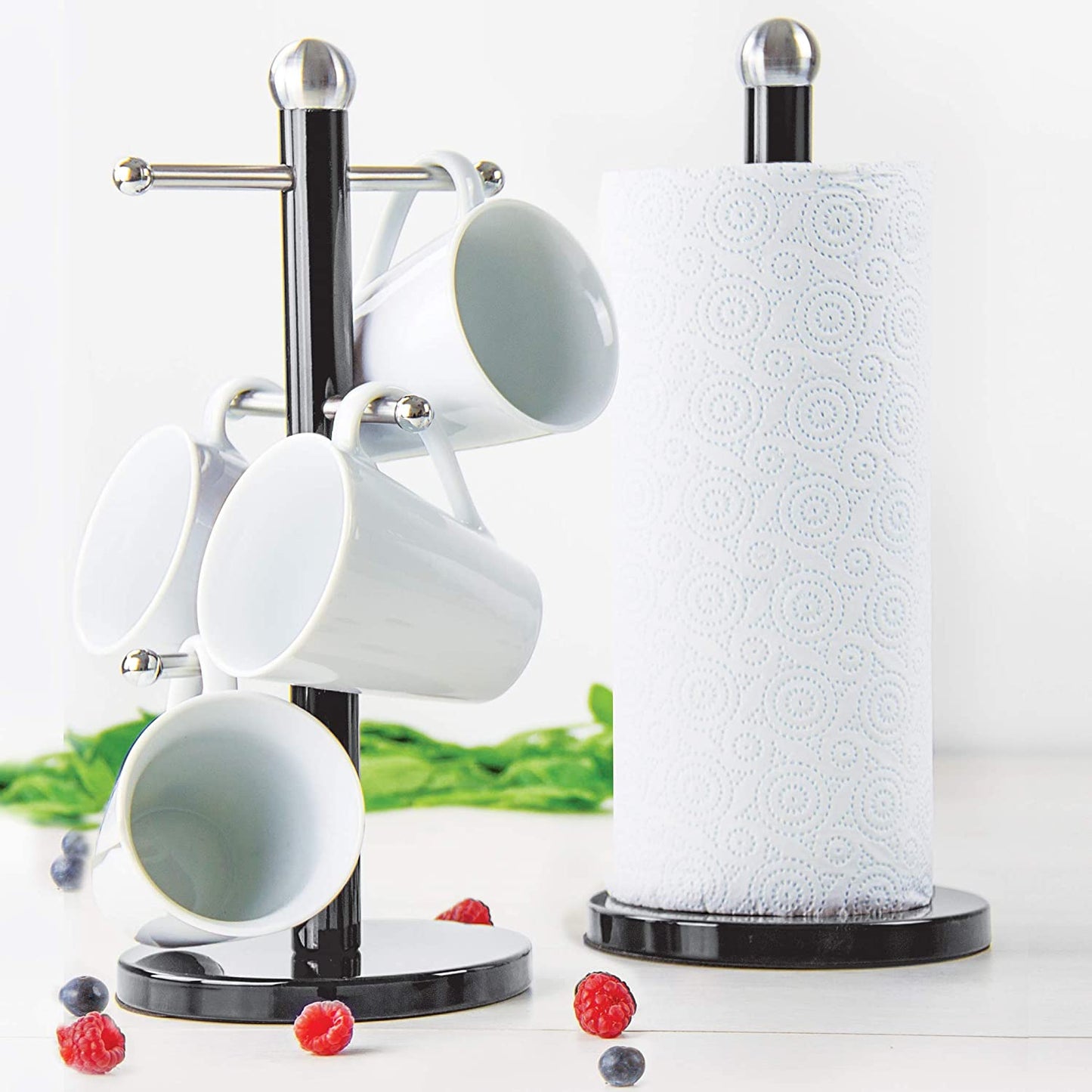 SQ Professional Gems Range – Mug Tree and Roll Holder Set