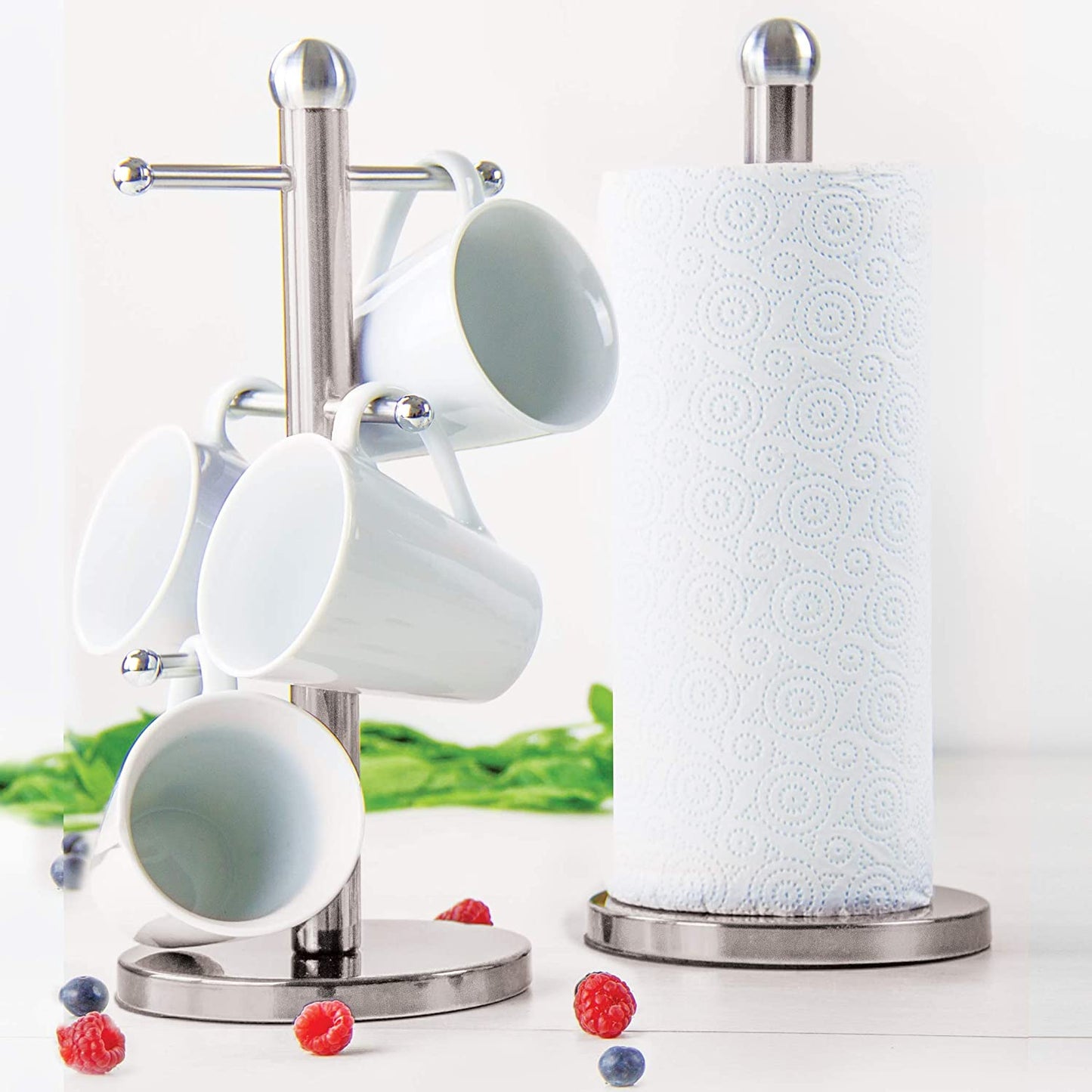 SQ Professional Gems Range – Mug Tree and Roll Holder Set