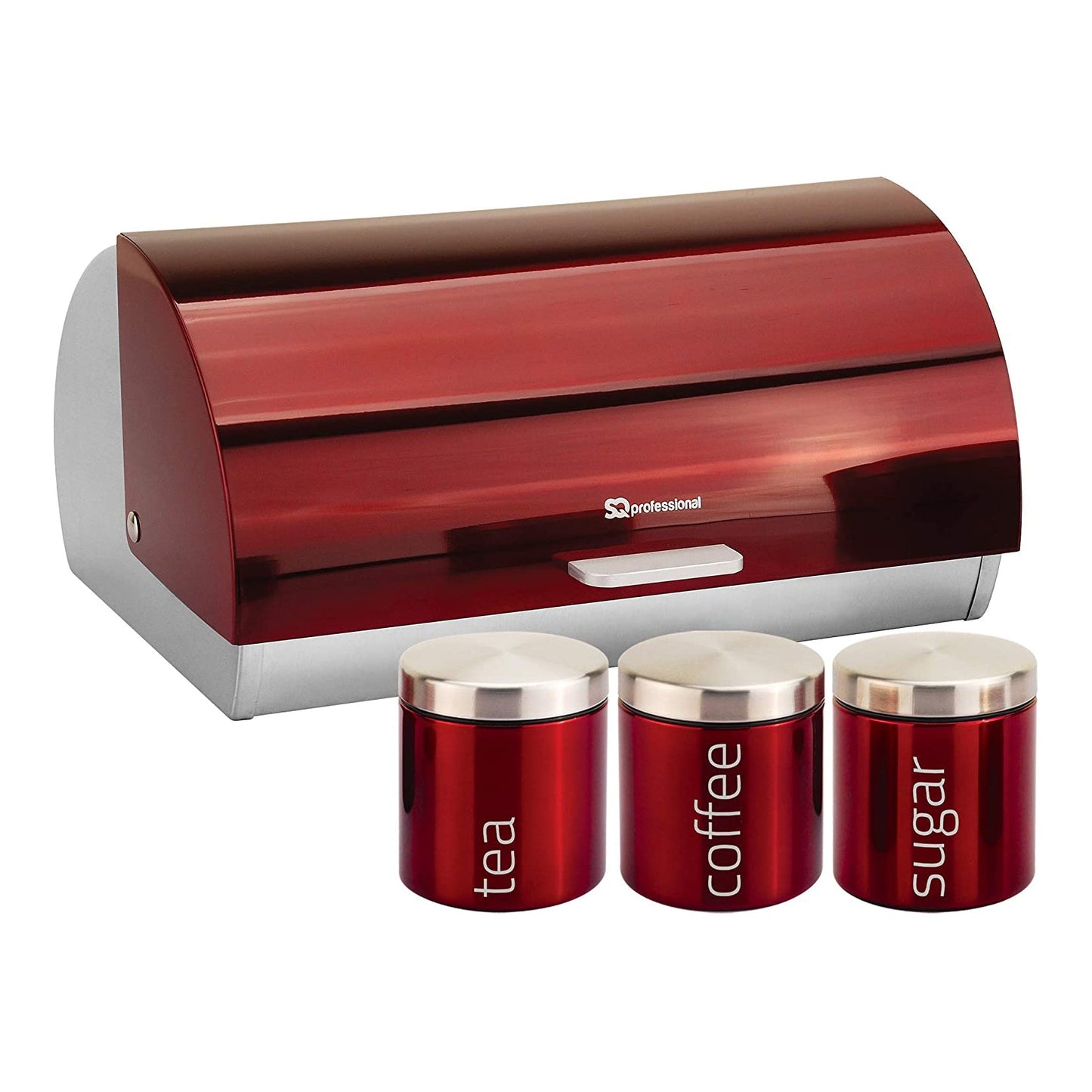 SQ Professional Gems Range - Breadbin & Canisters Set