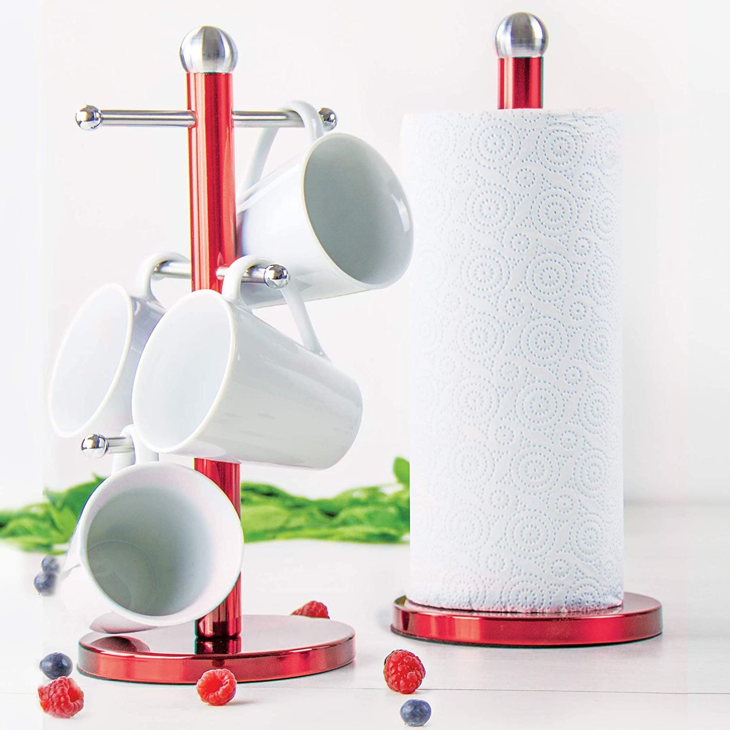 SQ Professional Gems Range – Mug Tree and Roll Holder Set