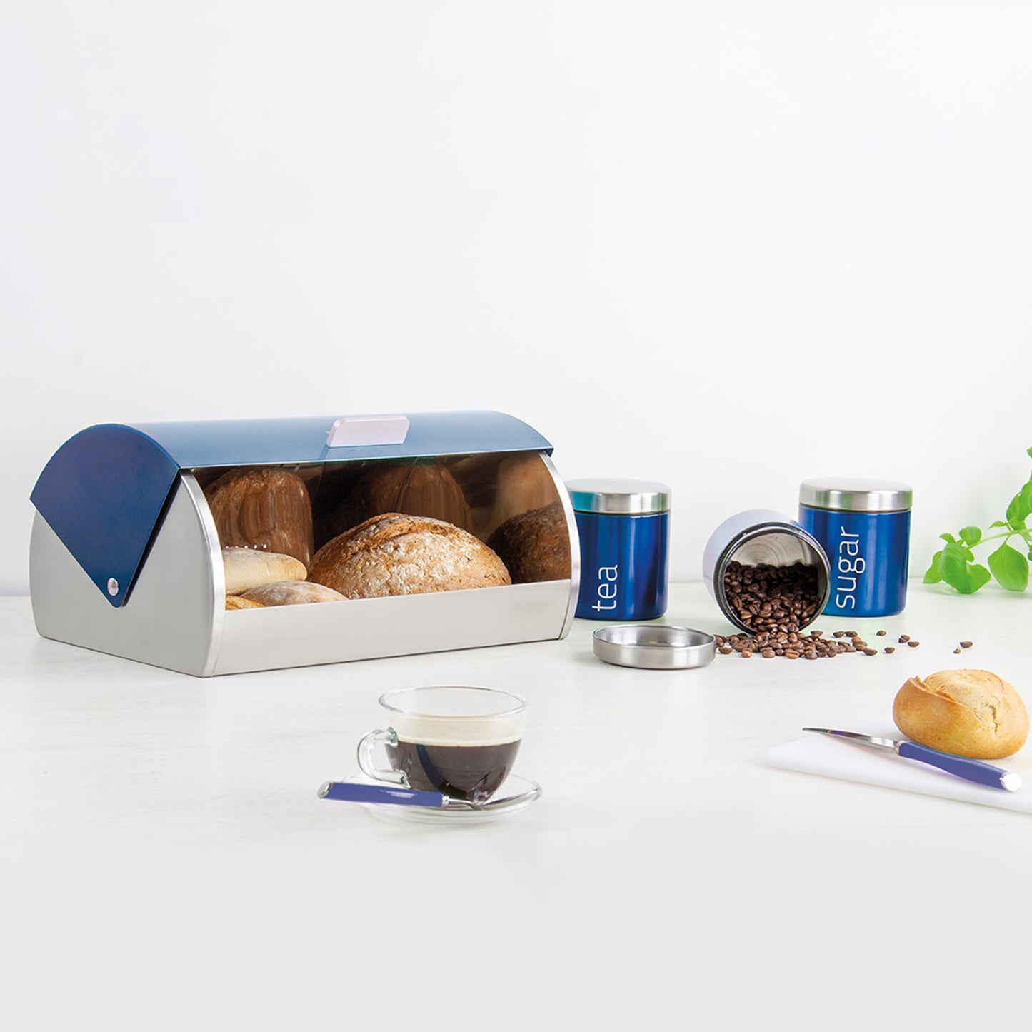 SQ Professional Gems Range - Breadbin & Canisters Set