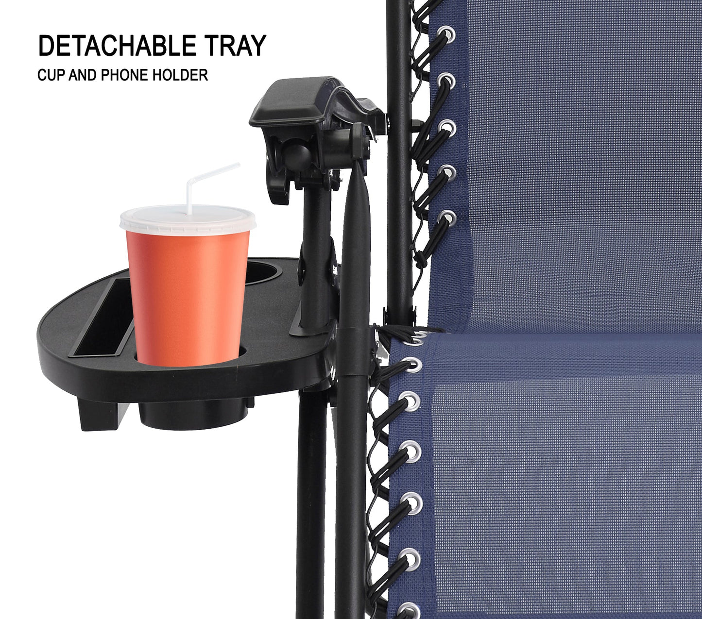 Straame Zero Gravity Chair | Set of 2 | Heavy Duty Textoline
