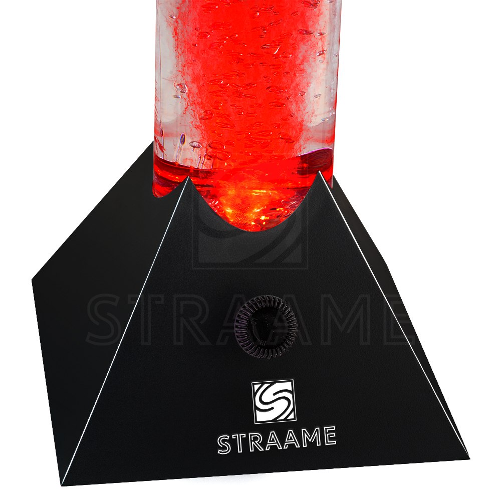 Straame 90cm Colour Changing LED Light Bubble Lamp - Colourful Artificial Tropical Fishes