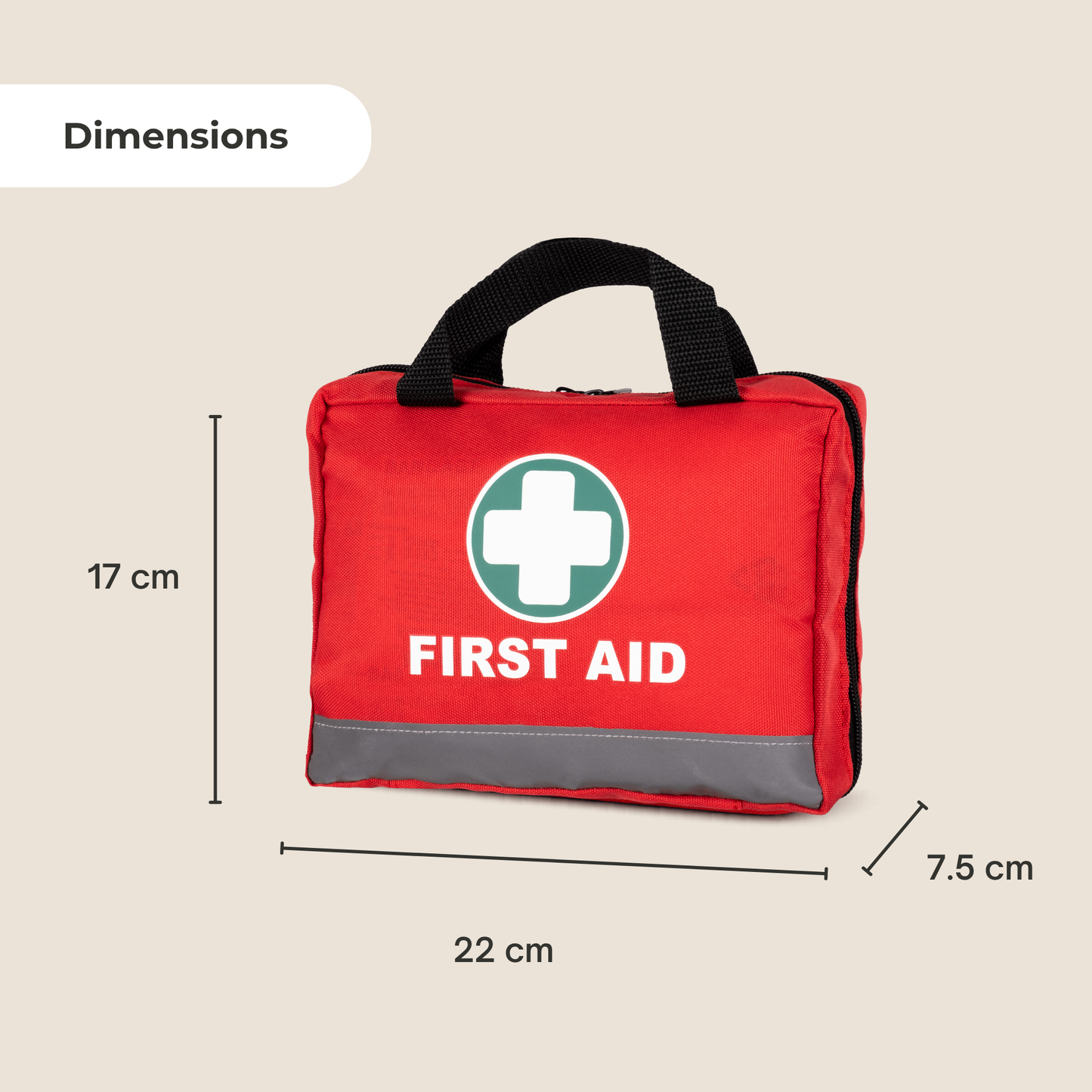 Straame 309-Piece First Aid Kit – Comprehensive Medical Emergency Set for Home, Travel, and Workplace – Compact and Portable First Aid Box