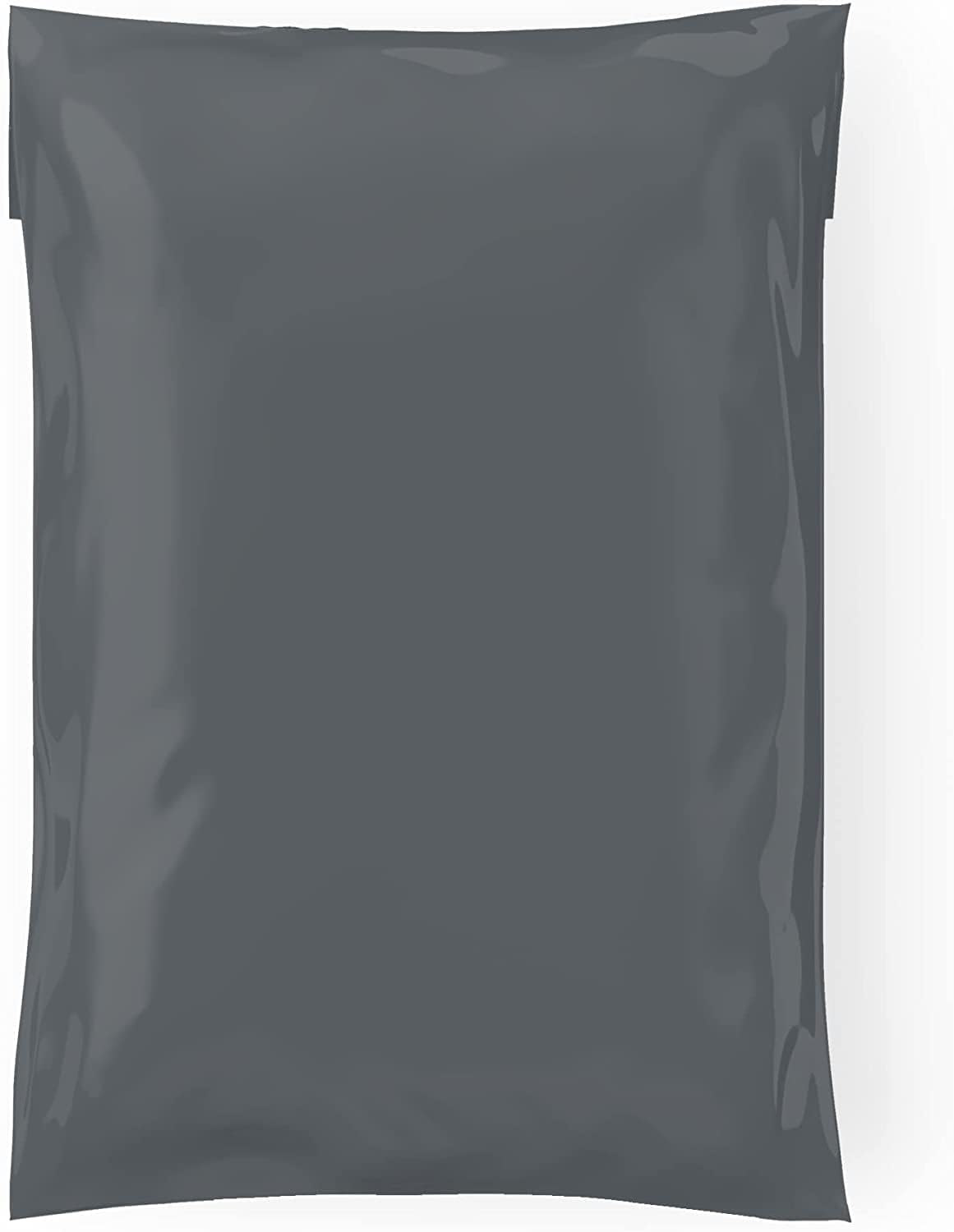Mailing Bags, Grey Parcel Delivery Bags with Self-Seal Closure, Flexible Lightweight and Tear Proof Postal Mailing Bags, Multipack Mailing Envelope Bags (17x24, 100pk)