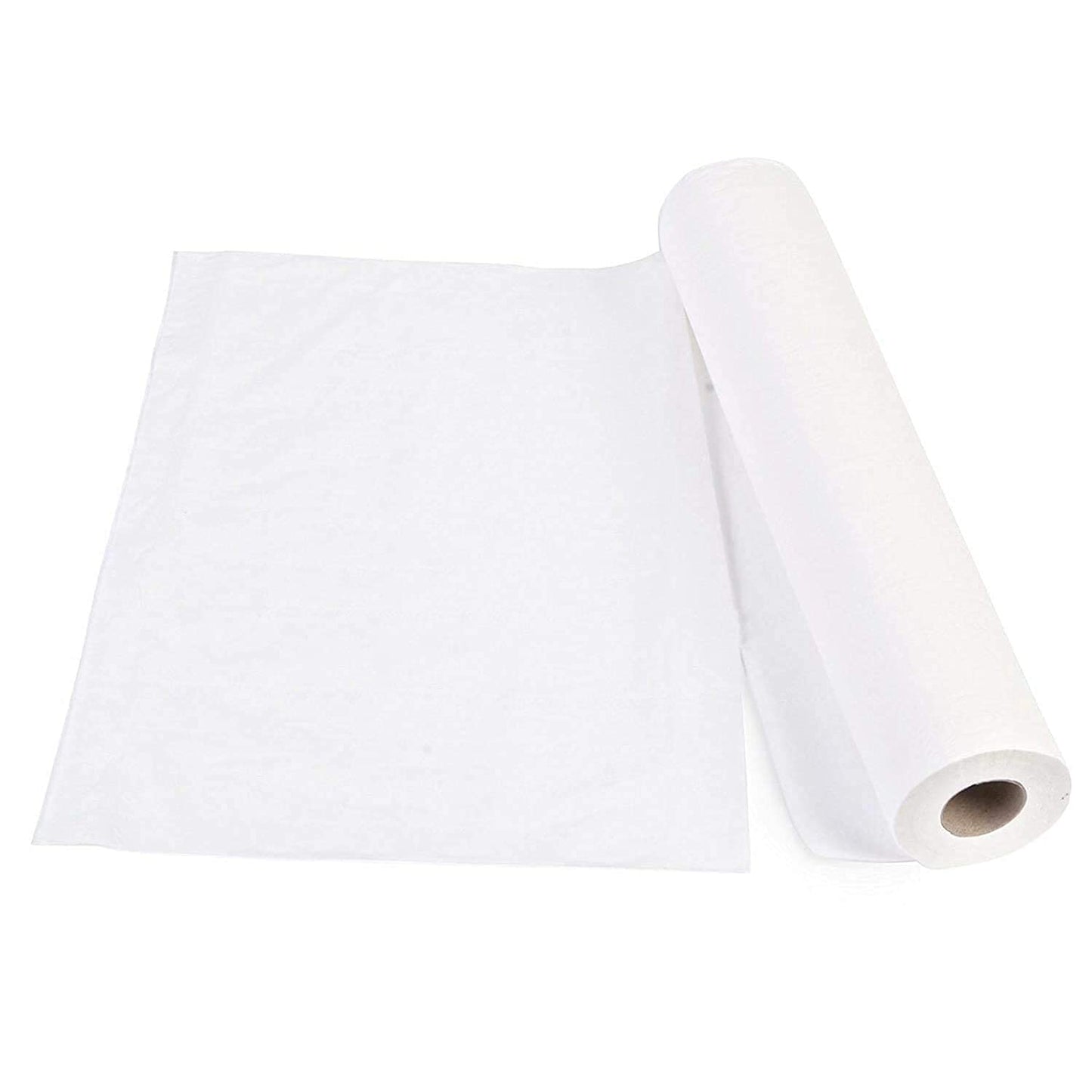 TPZ 40 Metres White Hygiene Coach Roll for Massage Table and Beauty Environment, Professional Use Paper Roll Individually Wrapped with Tear Off Perforation – 20” / 508mm wide - 40 Metres (6)