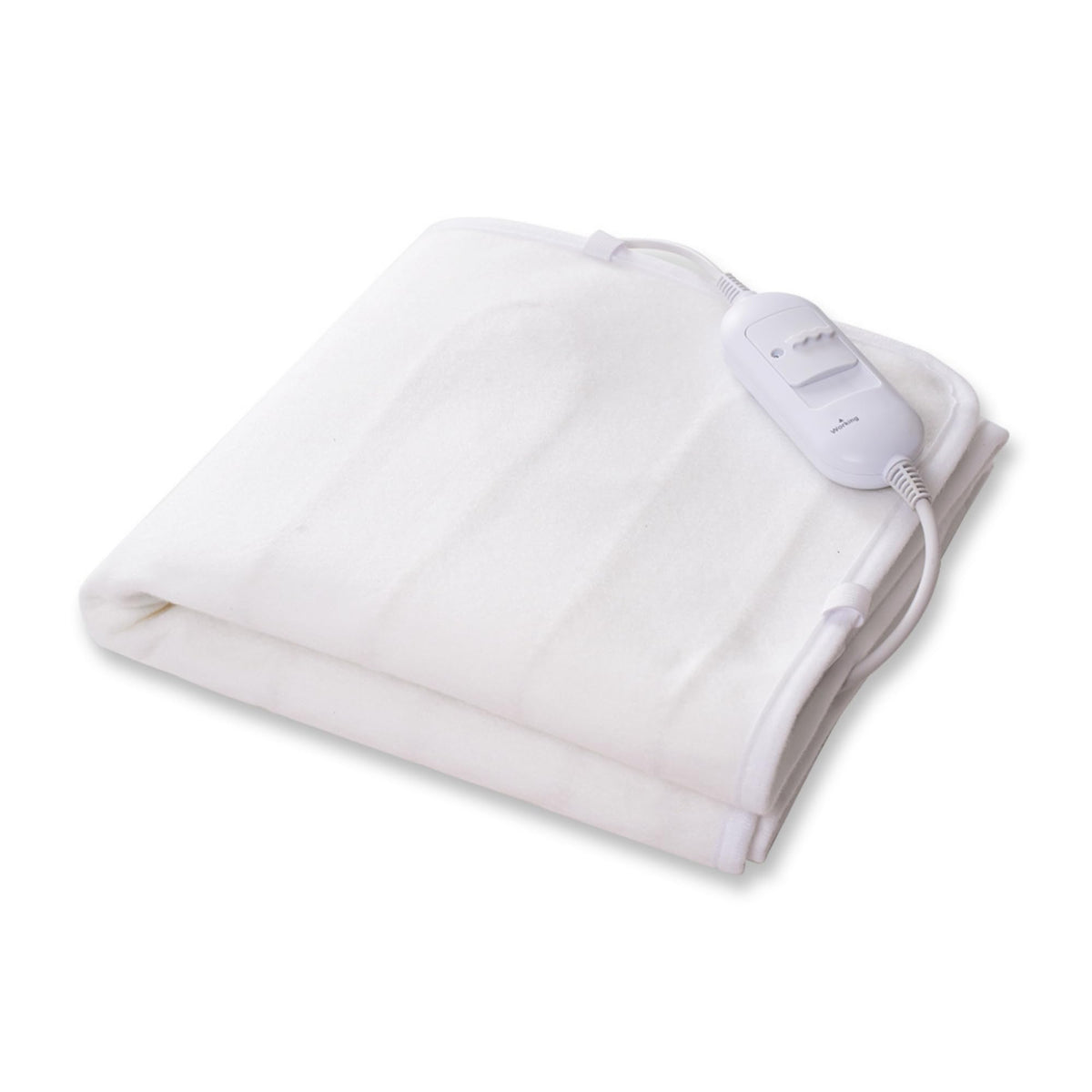 Straame Double Heated Underblanket, 120x135cm, 3 Heat Settings, 85 W, White