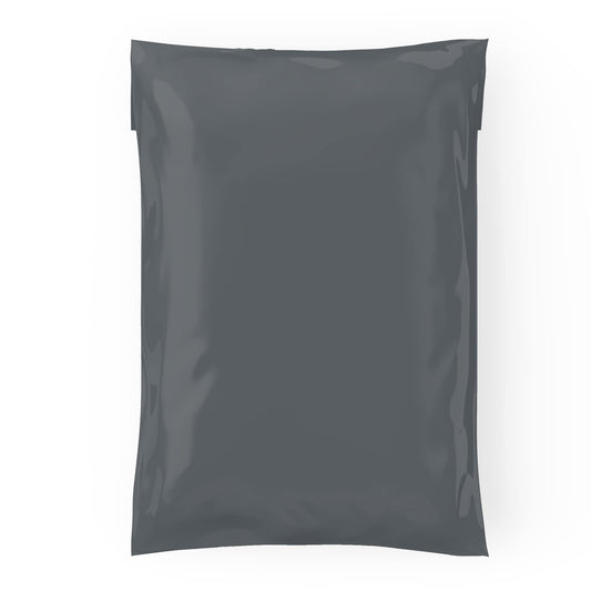 Mailing Bags, Grey Parcel Delivery Bags with Self-Seal Closure, Flexible Lightweight and Tear Proof Postal Mailing Bags, Multipack Mailing Envelope Bags (24x36, 100pk)