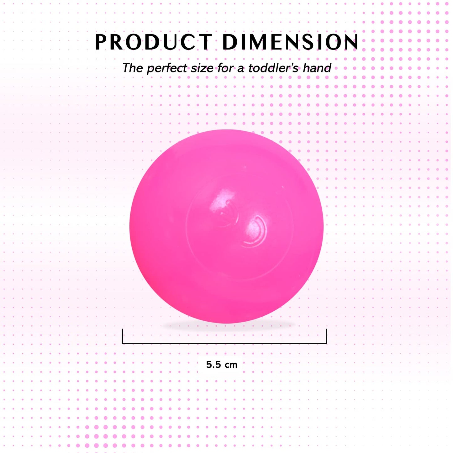 Straame Playballs, Soft Pit Balls for Kids, Small Colourful Plastic Balls, Crush Proof, Smooth Soft Surface, Toxic Free, Baby Approved Playball Set (Pink and Baby Pink, 400 Balls)