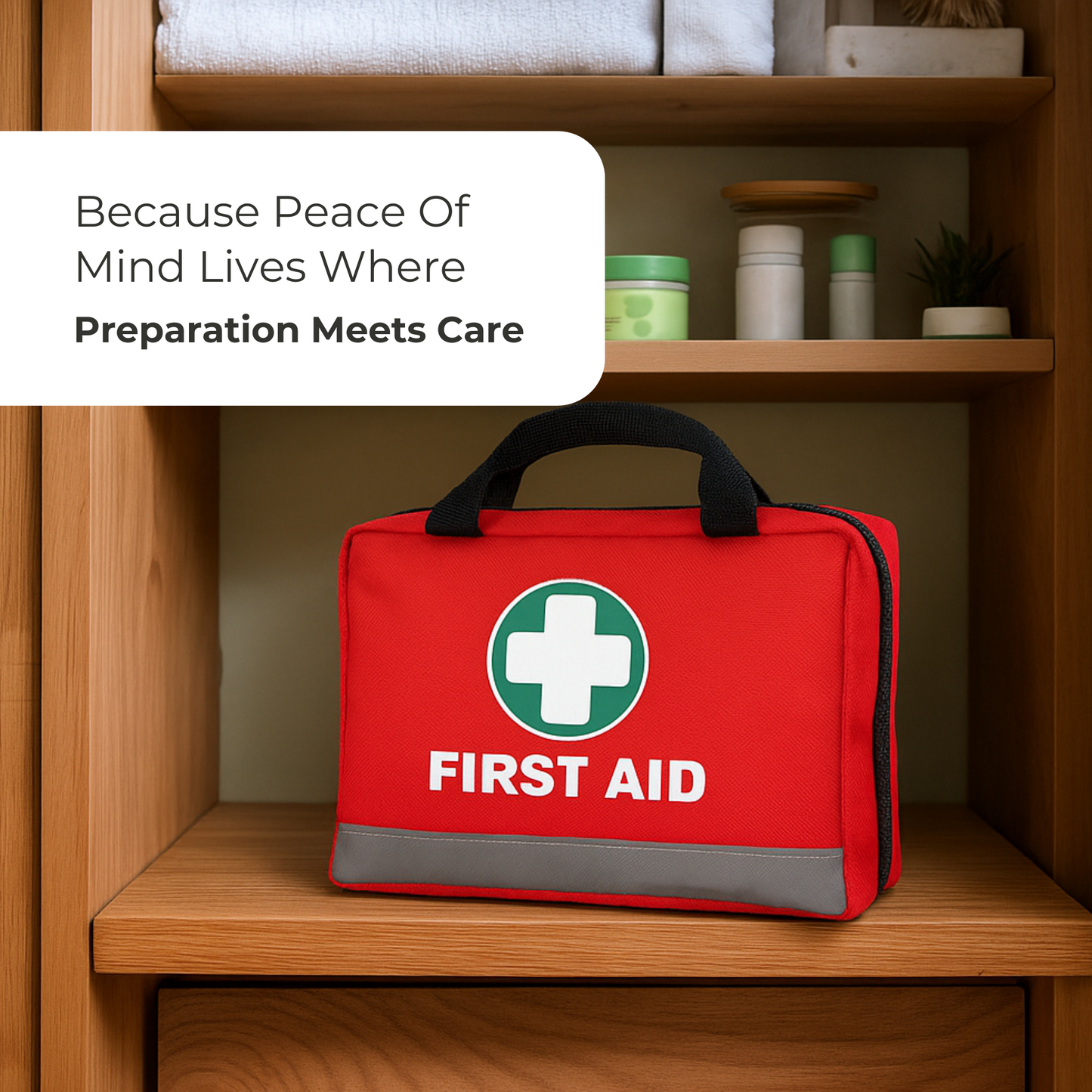 Straame 309-Piece First Aid Kit – Comprehensive Medical Emergency Set for Home, Travel, and Workplace – Compact and Portable First Aid Box