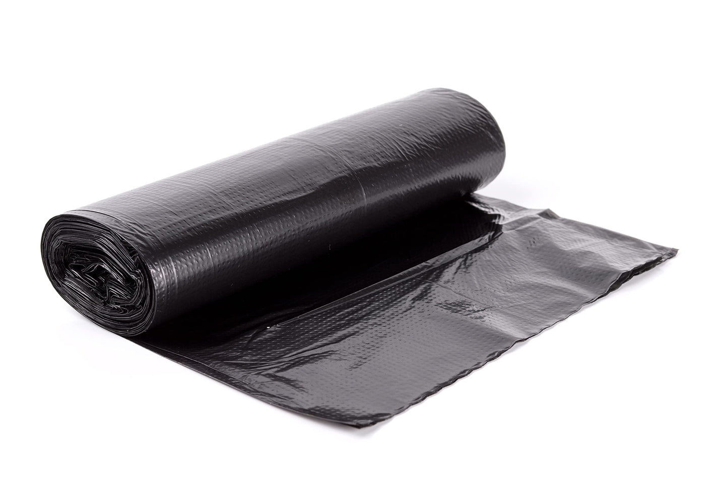 Heavy-Duty Black Refuse Sacks – Thick Rubbish Bags & Bin Liners for Dry & Wet Waste – Durable, Disposable Trash Bags for Pantry, Dustbin, and More (20 count (Pack of 1))