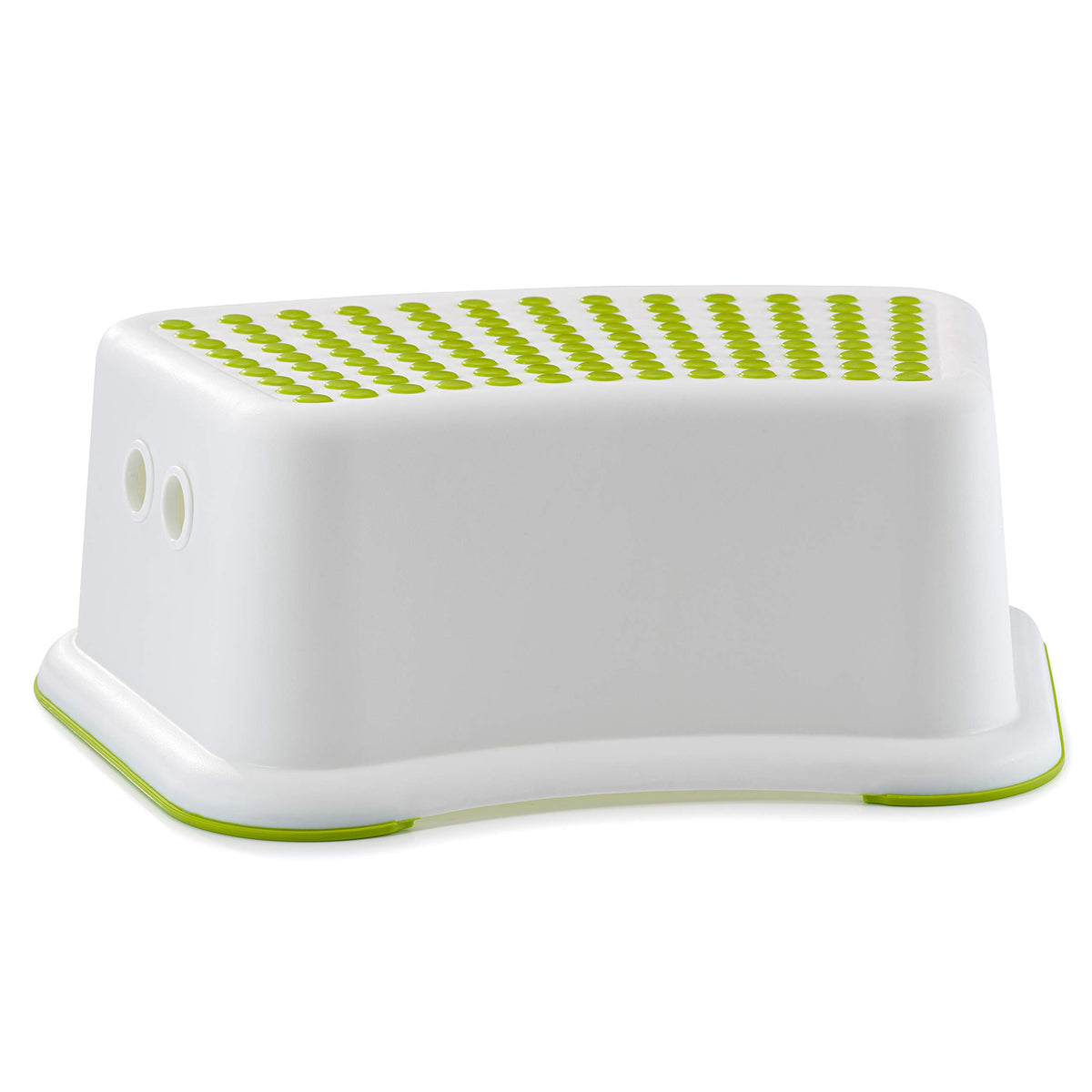 Straame Kids Step Stool, Non-Slip Toddler Step, Bathroom Use, Green, 2 Pack