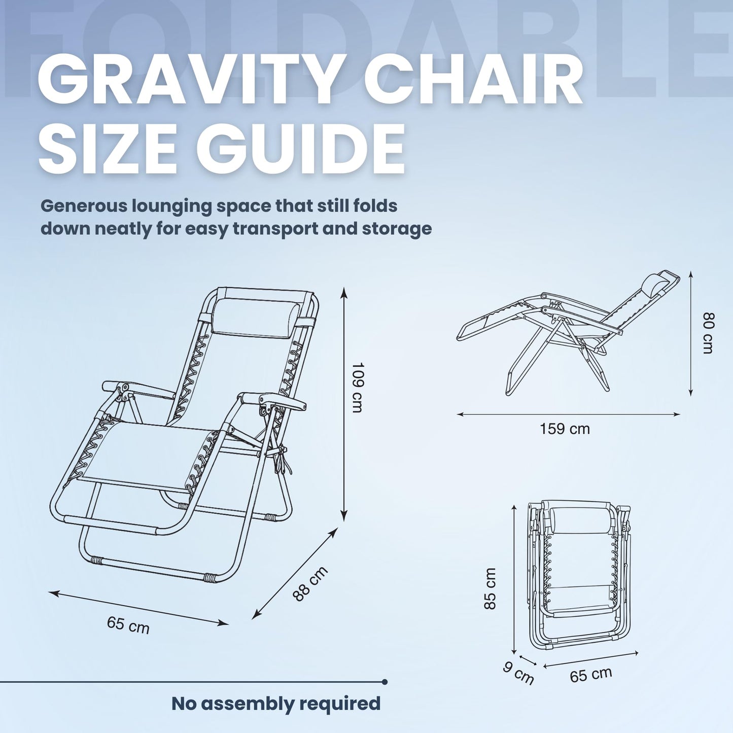 Straame Zero Gravity Chairs Set of 2,Folding Reclining Garden Chairs, Textilene Outdoor Chair, Lockable 170° Sun Loungers for Garden, Steel Frame, 150 kg Max Load (Classic, Mint)