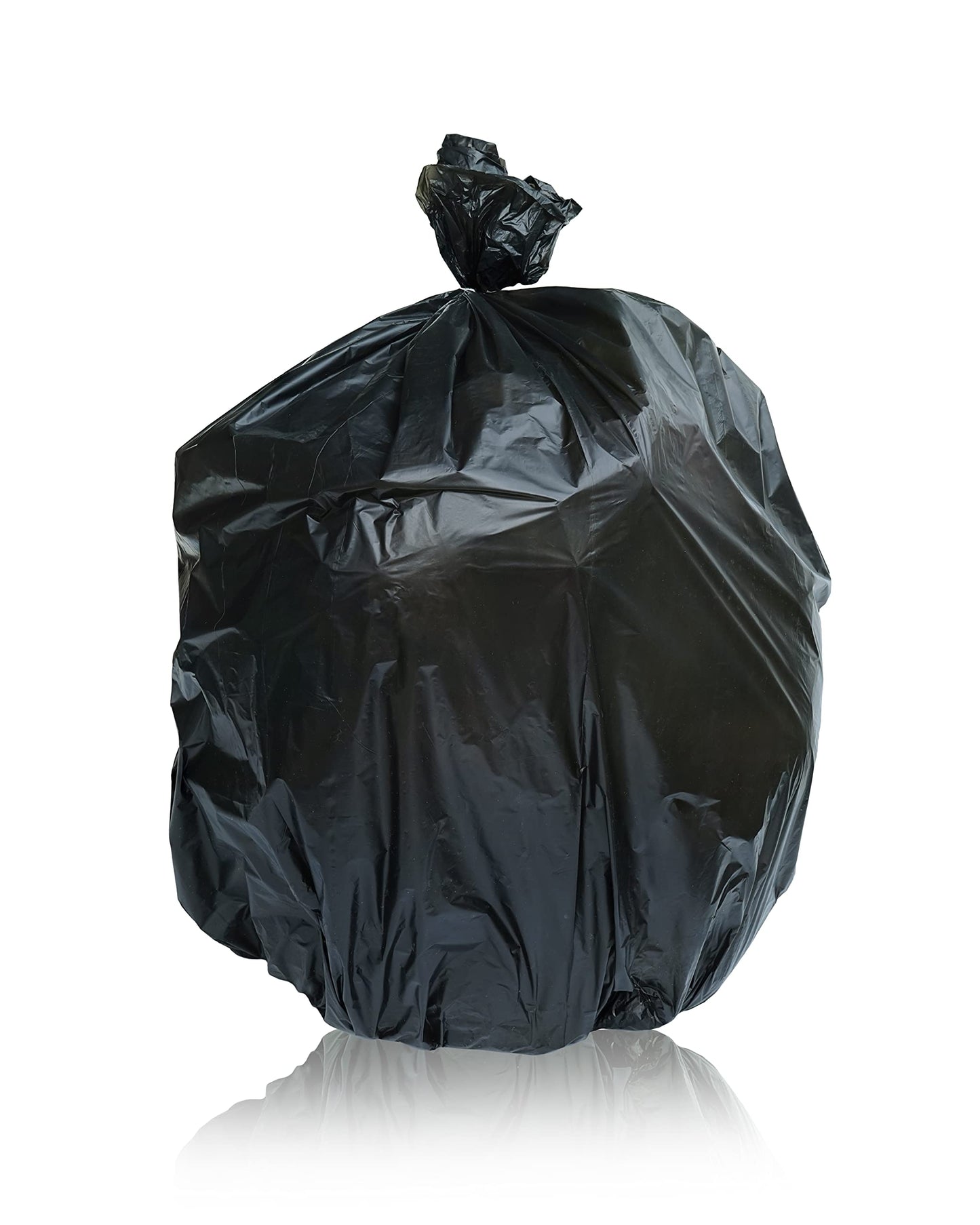 Heavy-Duty Black Refuse Sacks – Thick Rubbish Bags & Bin Liners for Dry & Wet Waste – Durable, Disposable Trash Bags for Pantry, Dustbin, and More (100 count (Pack of 5))