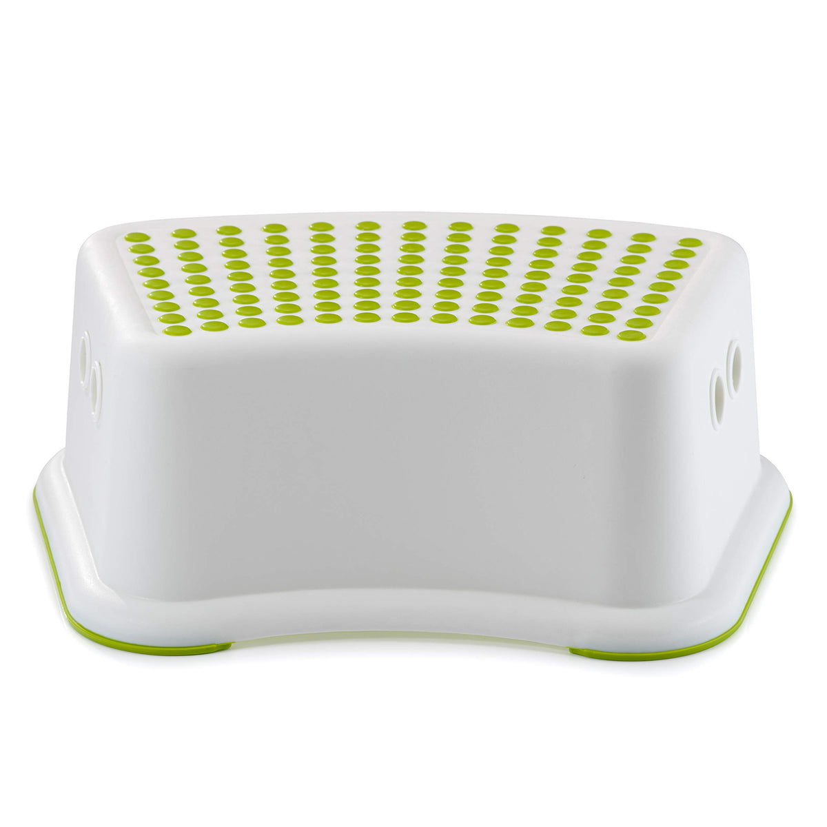 Straame Kids Step Stool, Non-Slip Toddler Step, Bathroom Use, Green, 2 Pack