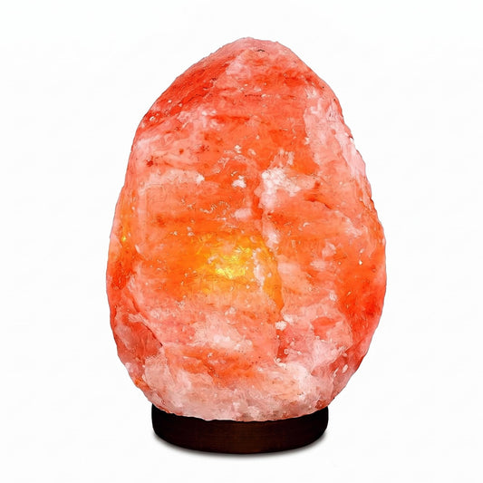Straame Himalayan Salt Lamp 1-2 kg, Pink Crystal Rock Bedside Lamp for Home