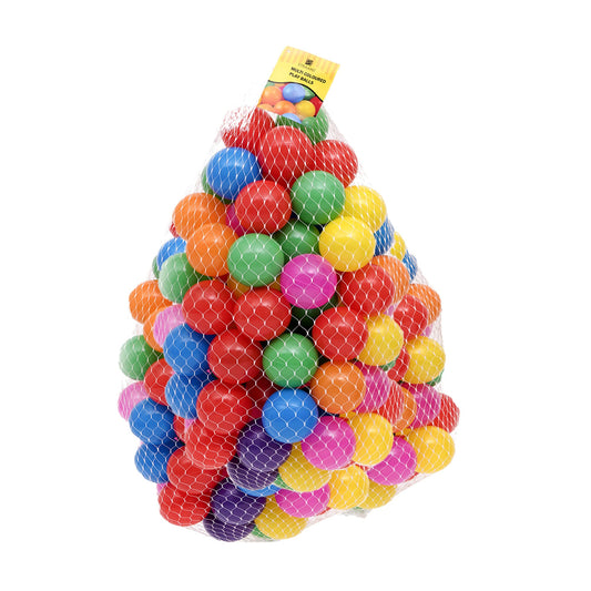 Straame Playballs, Soft Pit Balls for Kids, Small Colourful Plastic Balls, Crush Proof, No Sharp Edges, Toxic Free, Baby Approved Playball Set (Multicolour, 400 Balls)