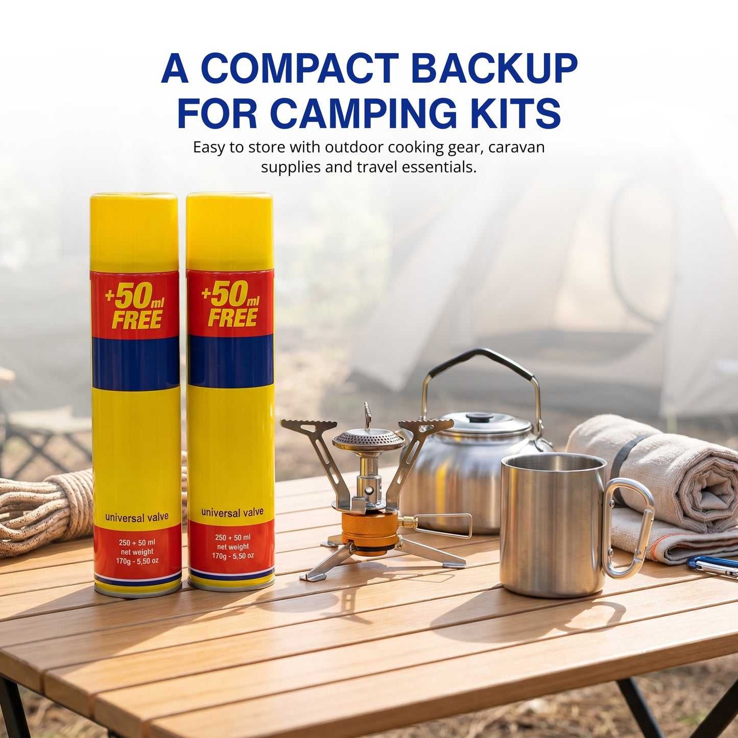 Straame Clipper Gas Refill Canister - 300ml Capacity- Universal Refill Fluid for Lighters, Torches, and Camping Stoves (Pack of 2)