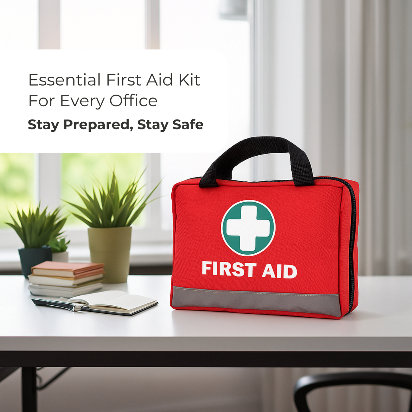 Straame 309-Piece First Aid Kit – Comprehensive Medical Emergency Set for Home, Travel, and Workplace – Compact and Portable First Aid Box