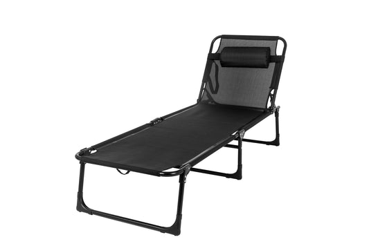 Straame Reclining Foldable Sunlounger - Classic