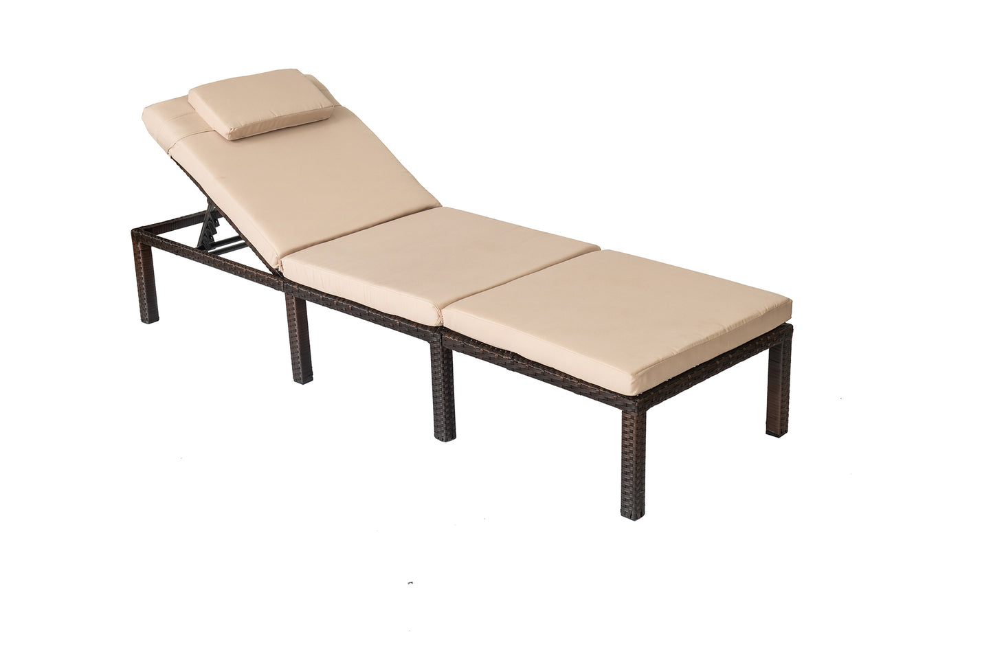 Straame Rattan Outdoors Sunlounger