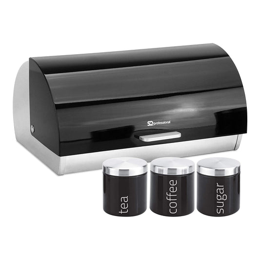 SQ Professional Gems Range - Breadbin & Canisters Set